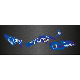 Kit de decoración de Karbonik de la serie (Azul) - IDgrafix - Yamaha 350 Raptor -idgrafix