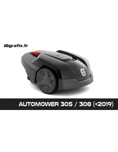 F1 Mercedes 2021 edition sticker - Husqvarna AUTOMOWER robotic mower - Idgrafix