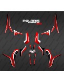 Kit dekor Pure, Rot (Light) - IDgrafix - Polaris Scrambler 850