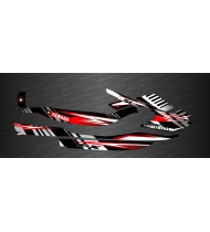 Kit deco Factory Edition (Negro / Rojo) - Yamaha EX