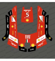 Aufkleber F1 Scuderia edition - Roboter, mähen Husqvarna AUTOMOWER 105