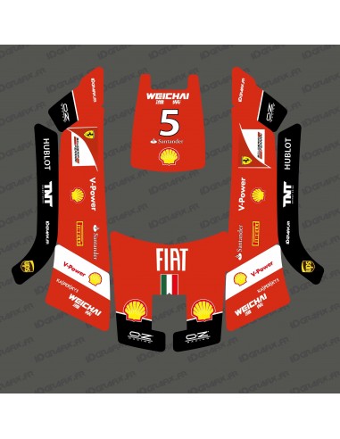 Sticker F1 Scuderia edition - Robot mower Husqvarna AUTOMOWER 105