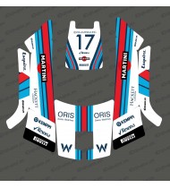 Adhesiu de Williams F1 edició - Robot tallagespa Husqvarna AUTOMOWER 105 -idgrafix