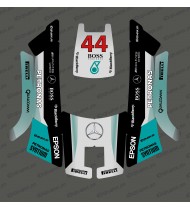 Aufkleber F1 Mercedes edition - Roboter, mähen Husqvarna AUTOMOWER 105