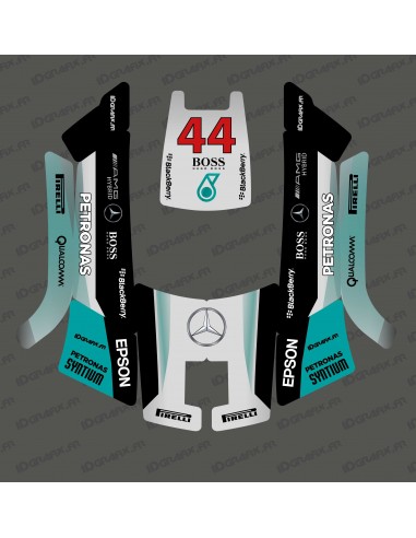 Stickers F1 Mercedes edition - Robot mower Husqvarna AUTOMOWER 105