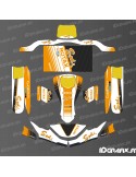 Kit deco Factory Edition Sodi Racing (White/Red) for Karting SodiKart