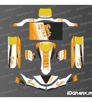 Kit-deco-Factory Edition Sodi Racing (Weiß/Rot) Kart SodiKart