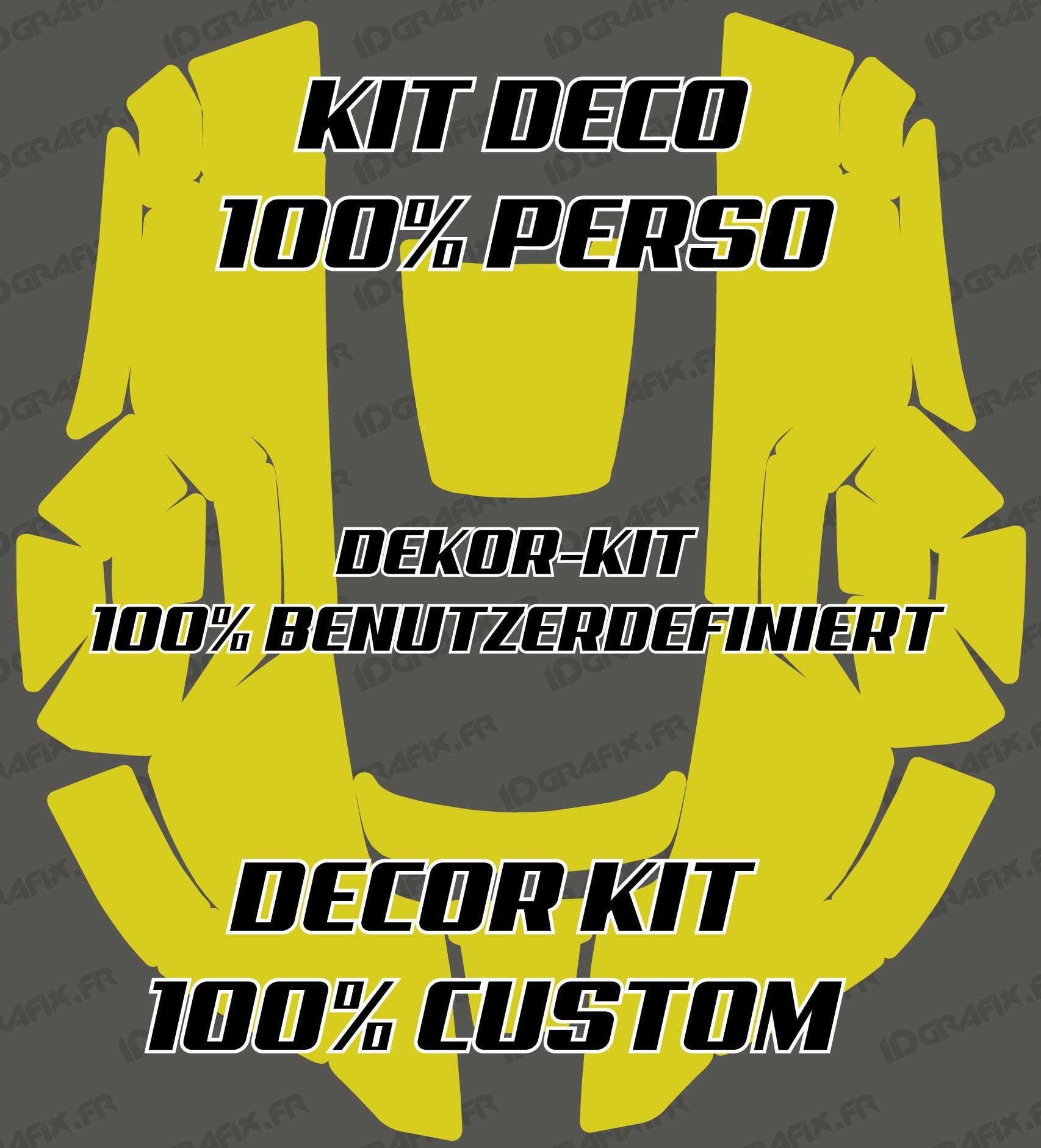 Sticker 100 custom Robot mower Husqvarna AUTOMOWER