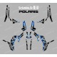 Kit dekor-Street-Blau (Light) - IDgrafix - Polaris Scrambler 850 -idgrafix