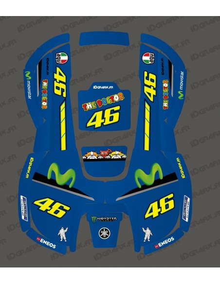 Aufkleber Rossi GP Edition - Husqvarna AUTOMOWER Robotermäher - Idgrafix Aufkleber Rossi GP Edition - Husqvarna AUTOMOWER Robotermäher - Idgrafix