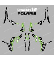 Kit de decoración de la Calle Verde (Luz) - IDgrafix - Polaris Scrambler 850
