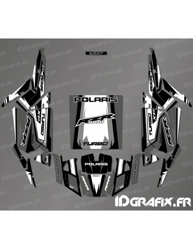 Kit decoration Straight Edition (Grey) - IDgrafix - Polaris RZR 1000 Turbo