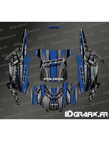 Kit decoration Titanium Edition (Blue)- IDgrafix - Polaris RZR 1000 Turbo / Turbo S