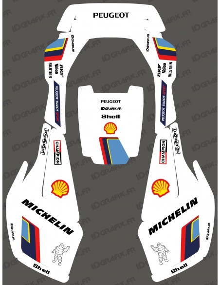 Peugeot Sport edition sticker - Husqvarna AUTOMOWER robotic lawnmower - Idgrafix Peugeot Sport edition sticker - Husqvarna AUTOMOWER robotic lawnmower - Idgrafix