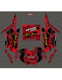 Kit dekor Black Pearl Edition (Rot)- IDgrafix - Polaris RZR 1000 Turbo / Turbo S