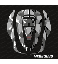 Camo Digital Edition Sticker (Grey) - Honda Miimo 3000 robotic lawnmower