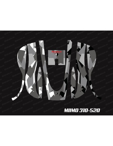 Sticker Camo Digital Edition (Grey) - Robot mower Honda Miimo 310-520