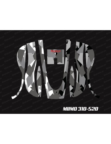 Sticker Camo Digital Edition (Gris) - Robot de tonte Honda Miimo 310-520