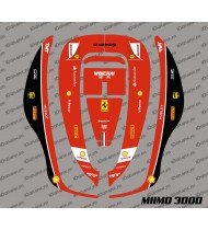 Vinilo F1 Scuderia Edition - Cortacésped robótico Honda Miimo 3000