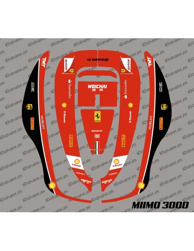 Sticker F1 Scuderia Edition - Honda Miimo 3000 robotic lawnmower