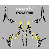Kit de decoración de la Calle de color Amarillo (la Luz) - IDgrafix - Polaris Scrambler 850