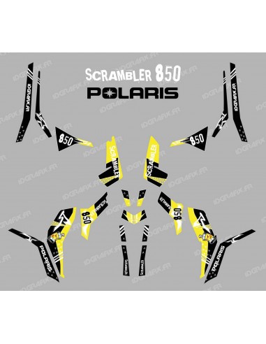 Kit decoration Street Yellow (Light) - IDgrafix - Polaris 850 Scrambler