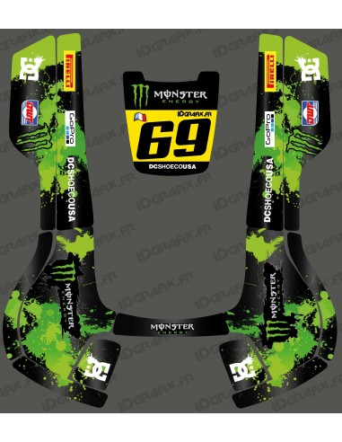 Adesivo Edizione Monster (Verde) - Rasaerba robotizzato Husqvarna AUTOMOWER - Idgrafix