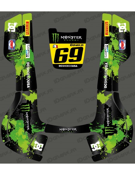 Adesivo Edizione Monster (Verde) - Rasaerba robotizzato Husqvarna AUTOMOWER - Idgrafix Adesivo Edizione Monster (Verde) - Rasaerba robotizzato Husqvarna AUTOMOWER - Idgrafix
