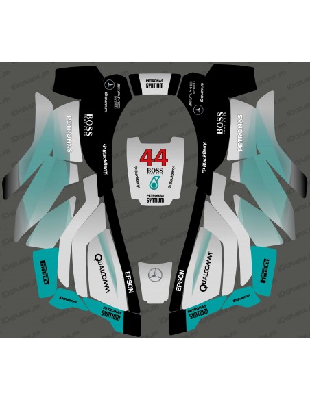 F1 Mercedes 2021 edition sticker - Husqvarna AUTOMOWER robotic mower - Idgrafix F1 Mercedes 2021 edition sticker - Husqvarna AUTOMOWER robotic mower - Idgrafix