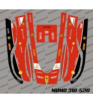 Sticker F1 Scuderia Edition - Honda Miimo 310-520 robotic lawnmower