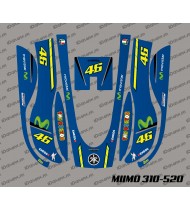 Sticker Rossi GP Edition Robot de tonte Honda Miimo 310 520 Id