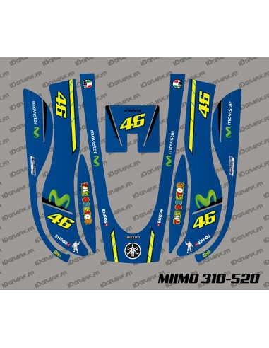 Sticker Rossi GP Edition - Robot de tonte Honda Miimo 310-520