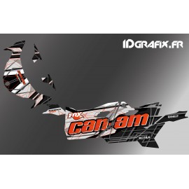 Kit de decoració de Bons Edició (Taronja) - Idgrafix - Can Am Maverick ESPORT -idgrafix