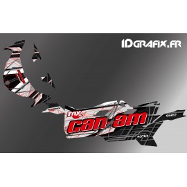 Kit de decoració de Bons Edició (Vermell) - Idgrafix - Can Am Maverick ESPORT -idgrafix