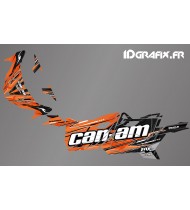 Kit dekor Cliff Edition (Orange) - Idgrafix - Can Am Maverick SPORT