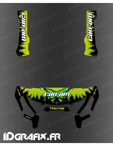 Kit décoration Yosemite Series (Vert) - IDgrafix - Can Am Traxter