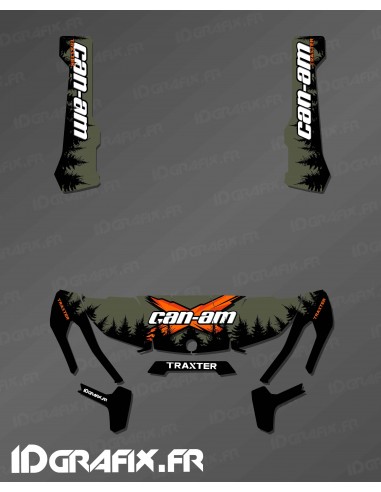 Kit décoration Yosemite Series (Kaki) - IDgrafix - Can Am Traxter