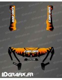 Kit décoration Yosemite Series (Orange) - IDgrafix - Can Am Traxter