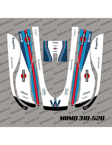 Adhesiu de Williams F1 Edició - Robot tallagespa Honda Miimo 310-520 -idgrafix