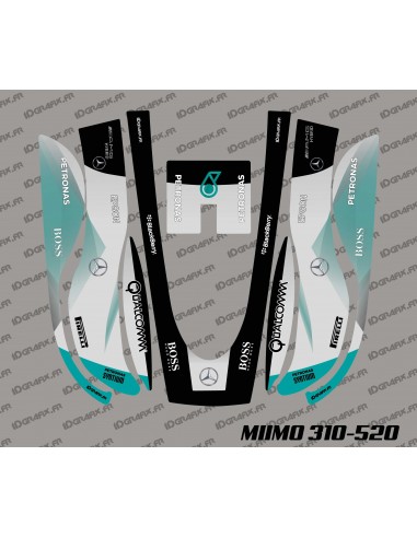Sticker F1 Scuderia Edition Robot mower Honda Miimo 310 520