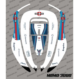 Sticker Rossi GP Edition - Robot mower Honda Miimo 3000-idgrafix