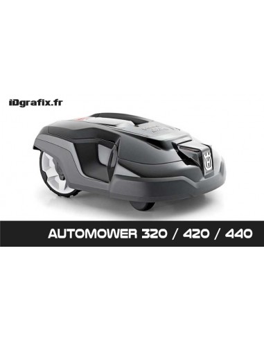 Aufkleber Gulf Edition - Husqvarna AUTOMOWER Robotermäher - Idgrafix