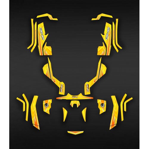 Kit decoration, Full Edition Yellow - IDgrafix - Can Am Outlander (G1) - IDgrafix