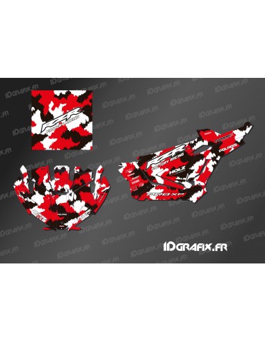 Kit de decoració Camo Edition (vermell) - IDgrafix - Polaris RZR Pro XP