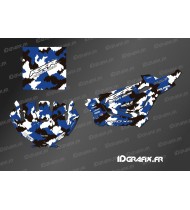 Kit décoration Camo Edition (Bleu)- IDgrafix - Polaris RZR Pro