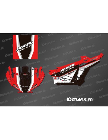 Kit de decoració Factory Edition (vermell) - IDgrafix - Polaris RZR Pro XP