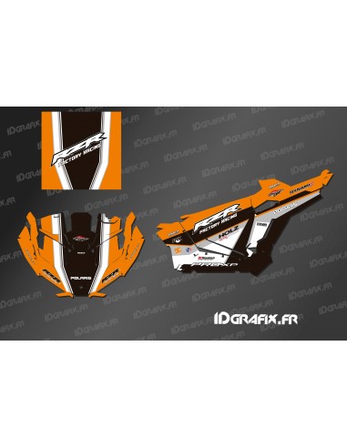 Kit de decoración Factory Edition (Naranja) - IDgrafix - Polaris RZR Pro