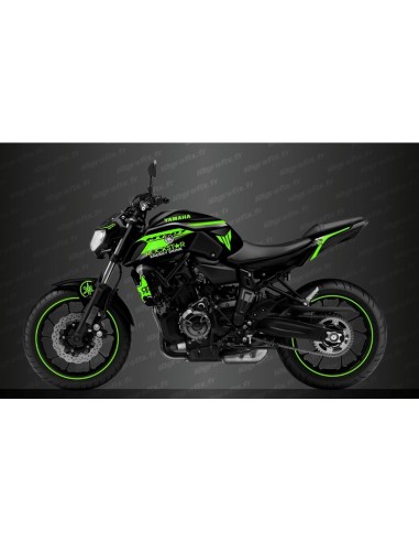 Rockstar Edition-Grafikkit (Grün) – IDgrafix – Yamaha MT-07 (2018–2020) – Idgrafix