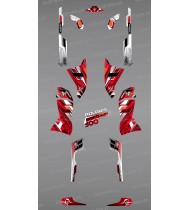Kit décoration Red Pics Series - IDgrafix - Polaris 500 Sportsman