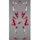 Kit décoration Red Pics Series - IDgrafix - Polaris 500 Sportsman-idgrafix